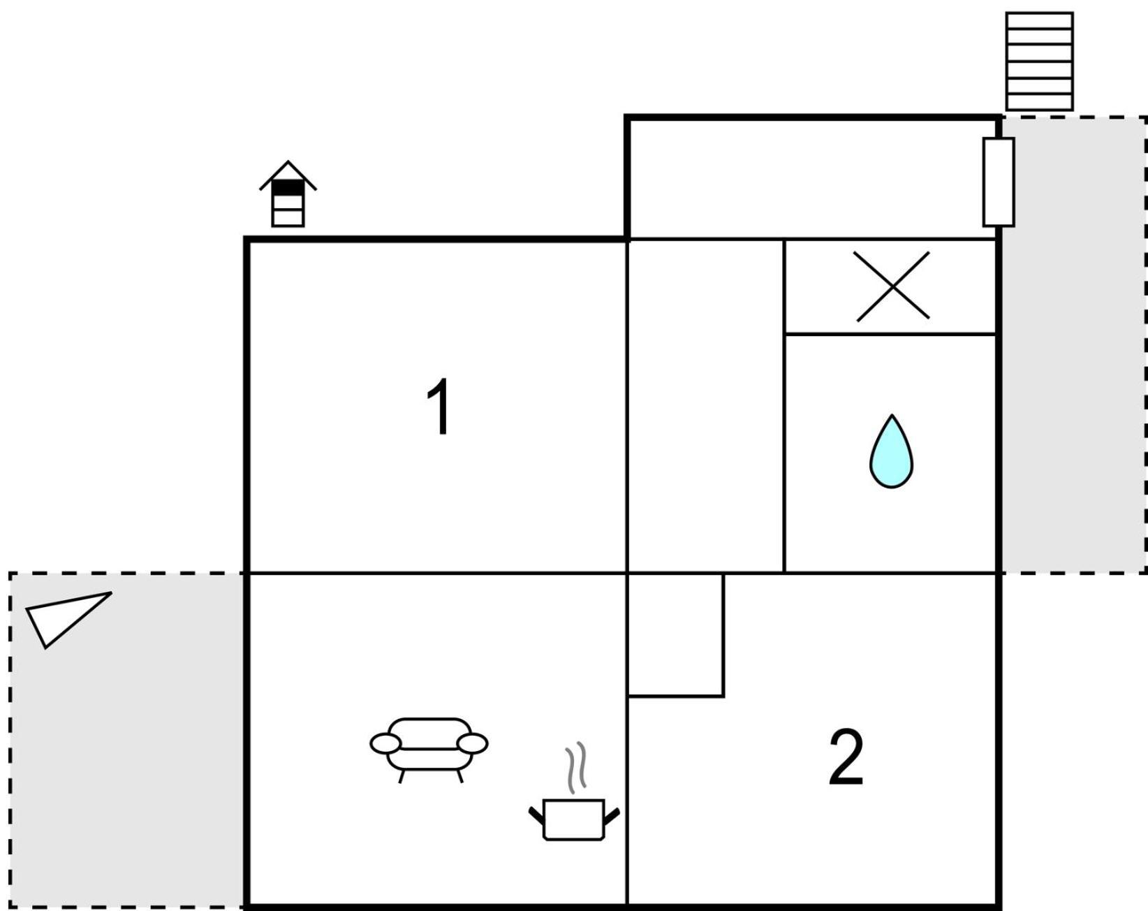 2 Bedroom Amazing Apartment In ポルトローシュ エクステリア 写真